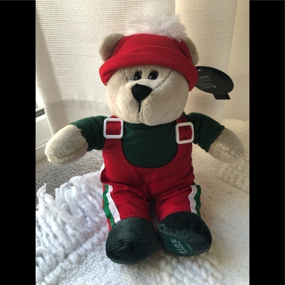 New Starbucks 2019 Bearista Bear Girl, Ski, 10 in